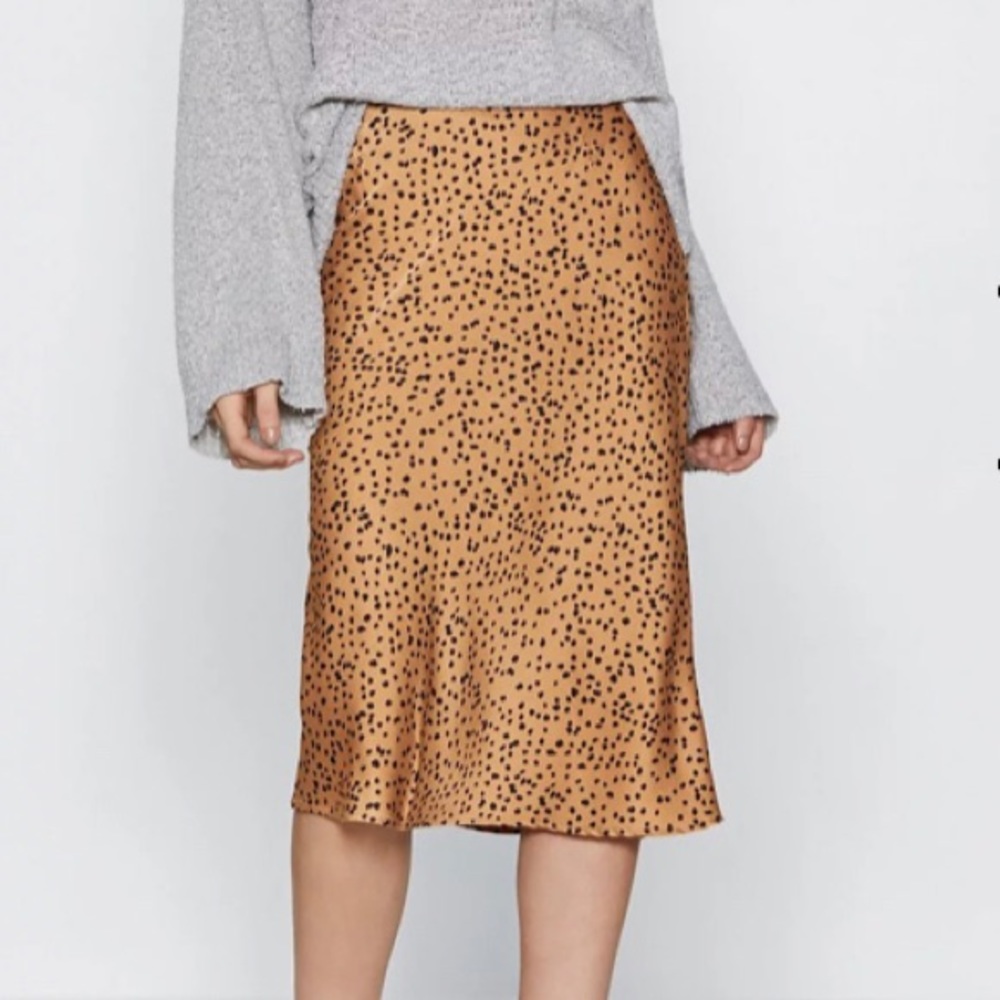 Nasty Gal Midi Silk Skirt